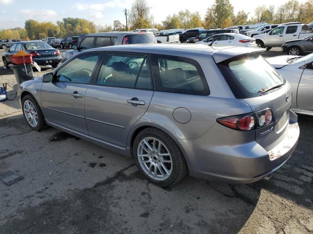 1YVHP82D875M15197 - 2007 MAZDA 6 S GRAY photo 2