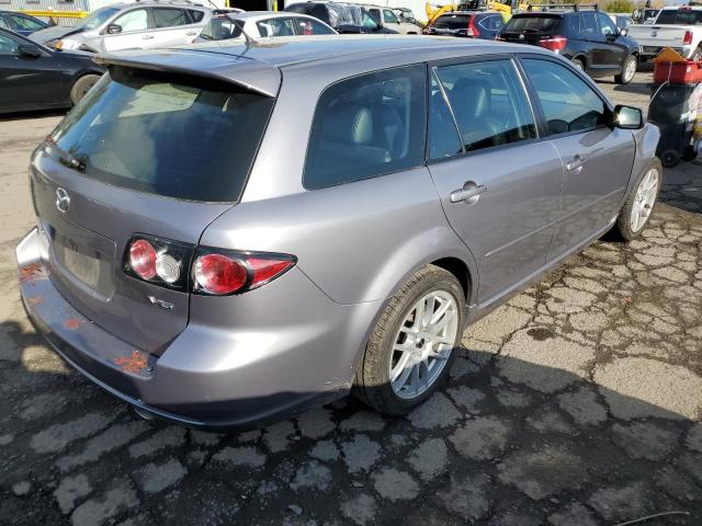 1YVHP82D875M15197 - 2007 MAZDA 6 S GRAY photo 3