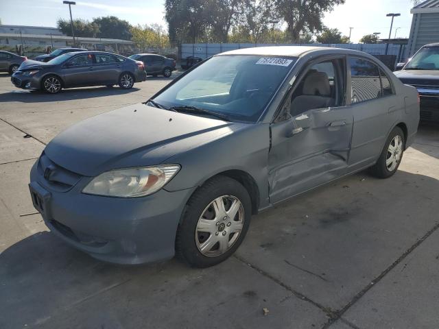 2HGES16345H623455 - 2005 HONDA CIVIC DX VP 灰色 照片 1