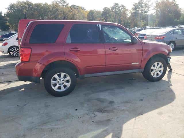 4F2CZ96158KM03320 - 2008 MAZDA TRIBUTE S RED photo 3