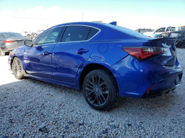 19UDE2F88MA000664 - 2021 ACURA ILX PREMIUM A-SPEC BLUE photo 2