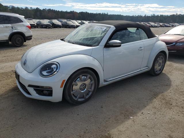 3VW5L7ATXEM816665 - 2014 VOLKSWAGEN BEETLE WHITE photo 1