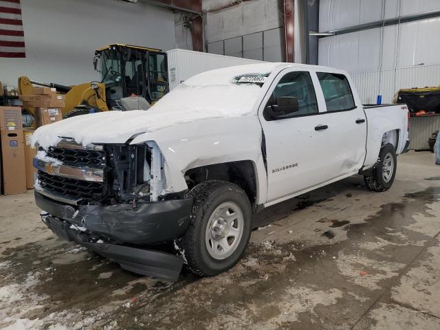 3GCUKNEH9HG430284 - 2017 CHEVROLET SILVERADO K1500 WHITE photo 1