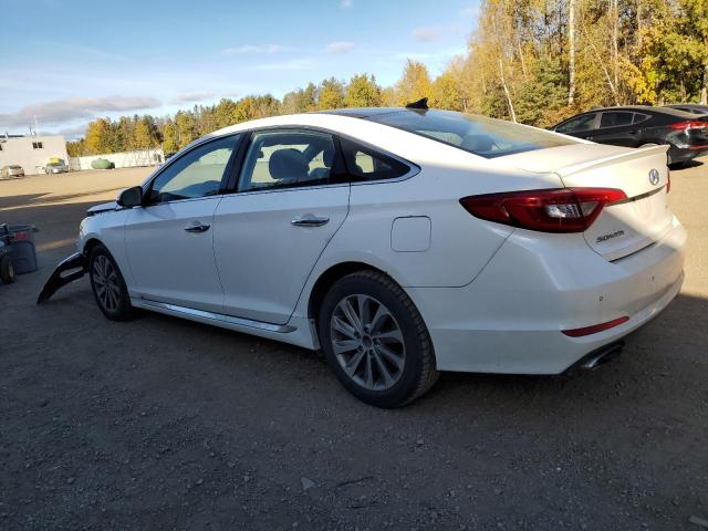 5NPE34AF4FH102906 - 2015 HYUNDAI SONATA SPORT WHITE photo 2