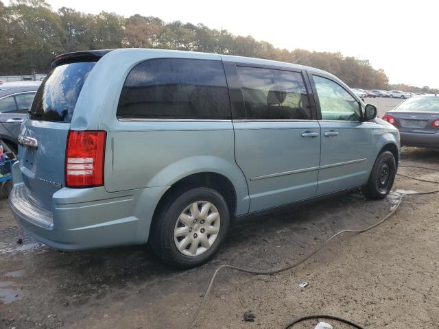 2A8HR44E39R644433 - 2009 CHRYSLER TOWN & COU LX BLUE photo 3