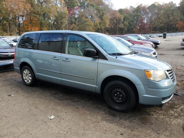 2A8HR44E39R644433 - 2009 CHRYSLER TOWN & COU LX BLUE photo 4