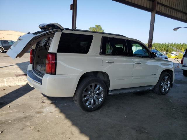 1GNSKCKC7FR301369 - 2015 CHEVROLET TAHOE K1500 LTZ WHITE photo 3