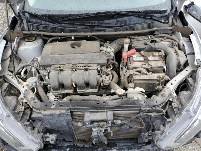 3N1AB7AP4JL625253 - 2018 NISSAN SENTRA S SILVER photo 11