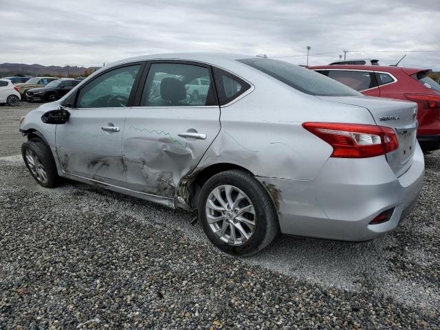 3N1AB7AP4JL625253 - 2018 NISSAN SENTRA S SILVER photo 2