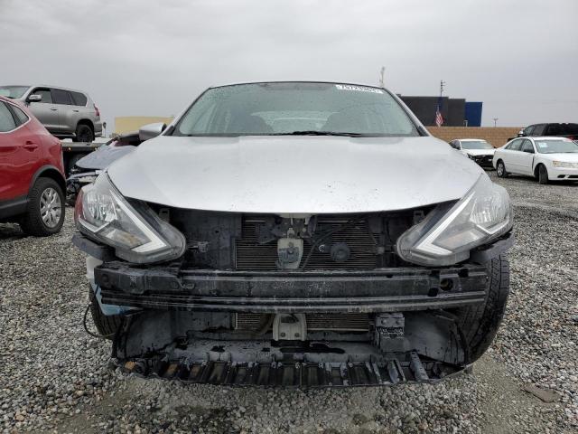 3N1AB7AP4JL625253 - 2018 NISSAN SENTRA S SILVER photo 5