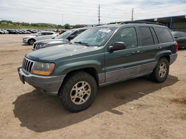 1J4GW48S71C517705 - 2001 JEEP GRAND CHER LAREDO GREEN photo 1