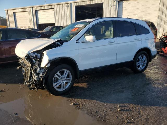 5J6RE4H7XBL112303 - 2011 HONDA CR-V EXL WHITE photo 1