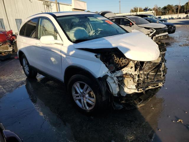 5J6RE4H7XBL112303 - 2011 HONDA CR-V EXL WHITE photo 4