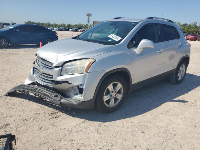 3GNCJLSB6FL214326 - 2015 CHEVROLET TRAX 1LT SILVER photo 1