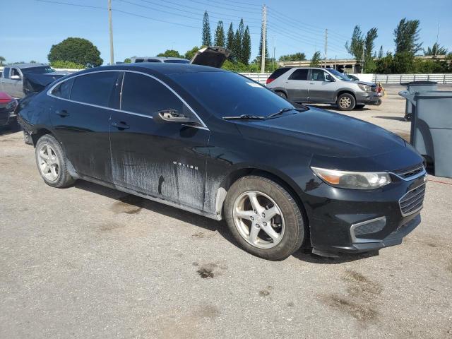 1G1ZB5ST6JF156492 - 2018 CHEVROLET MALIBU LS BLACK photo 4