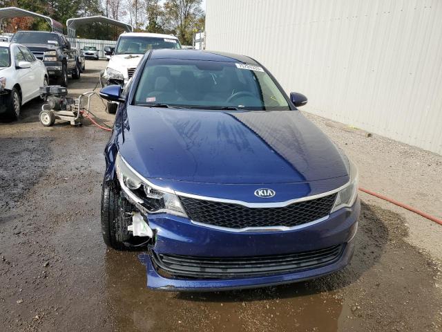 5XXGT4L39GG083276 - 2016 KIA OPTIMA LX BLUE photo 5