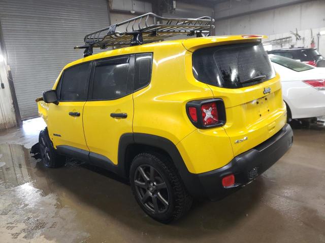 ZACCJBAB1JPH90152 - 2018 JEEP RENEGADE SPORT YELLOW photo 2