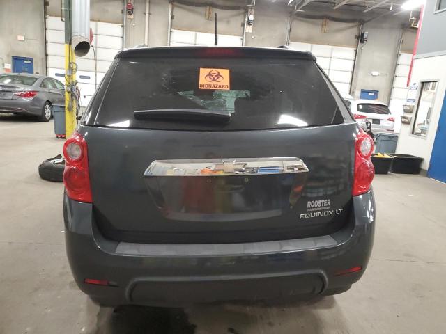 2GNALDEKXD1148784 - 2013 CHEVROLET EQUINOX LT BLACK photo 6