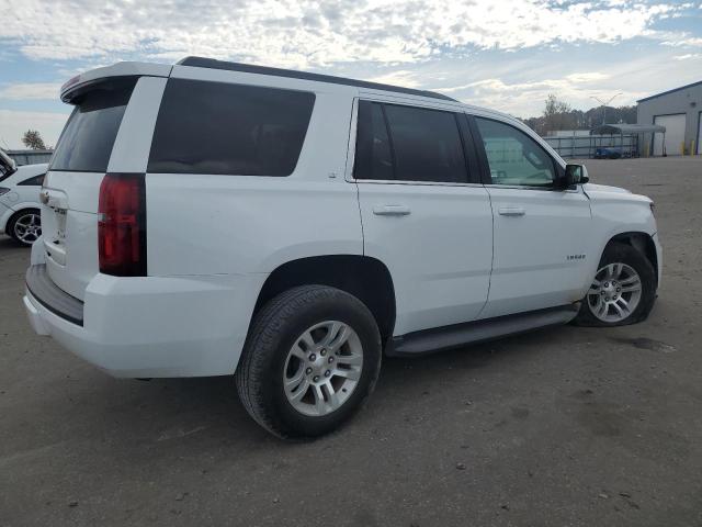 1GNSKBKC0GR445857 - 2016 CHEVROLET TAHOE K1500 LT WHITE photo 3