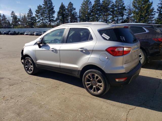 MAJ6S3KL0LC334096 - 2020 FORD ECOSPORT TITANIUM SILVER photo 2