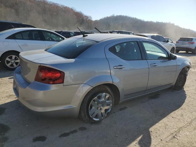 1C3CDZAB9EN105267 - 2014 DODGE AVENGER SE GRAY photo 3