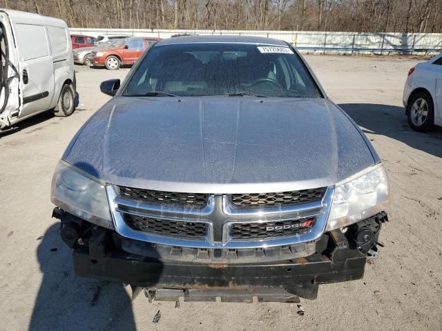 1C3CDZAB9EN105267 - 2014 DODGE AVENGER SE GRAY photo 5