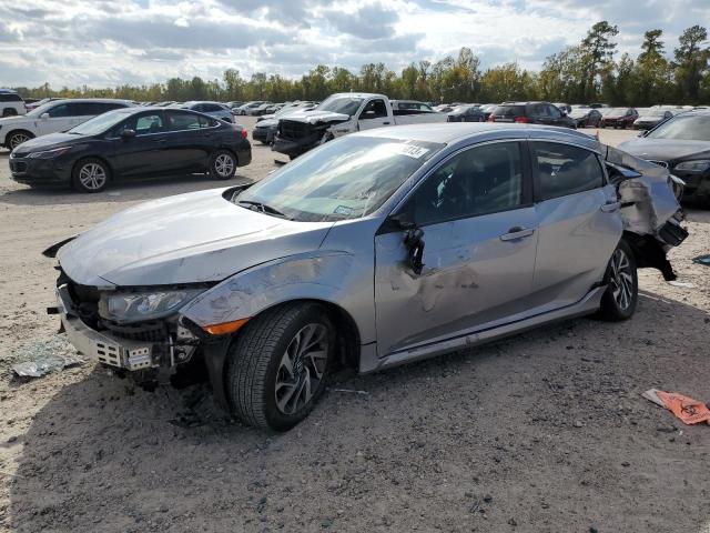 19XFC2F59JE005352 - 2018 HONDA CIVIC LX SILVER photo 1