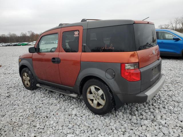 5J6YH28533L028346 - 2003 HONDA ELEMENT EX ORANGE photo 2