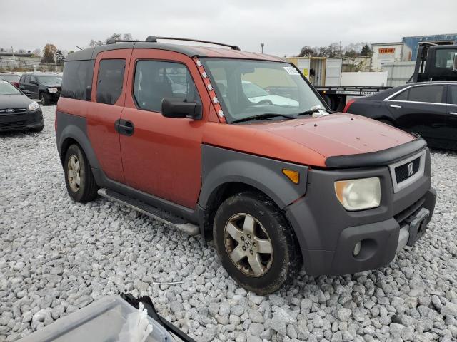 5J6YH28533L028346 - 2003 HONDA ELEMENT EX ORANGE photo 4