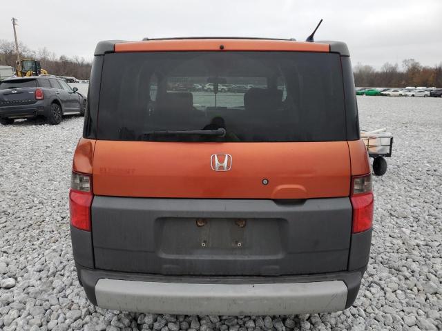 5J6YH28533L028346 - 2003 HONDA ELEMENT EX ORANGE photo 6