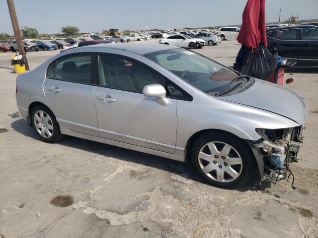 19XFA1F58AE046331 - 2010 HONDA CIVIC LX SILVER photo 4