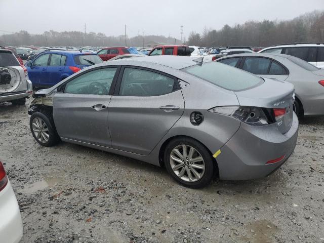 KMHDH4AE7FU242258 - 2015 HYUNDAI ELANTRA SE GRAY photo 2