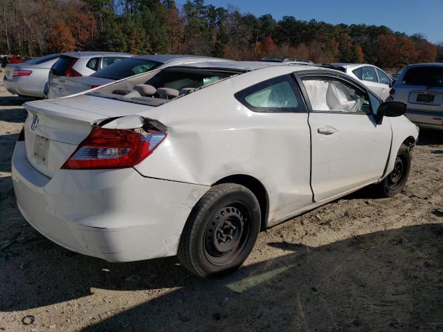 2HGFG3B58DH521079 - 2013 HONDA CIVIC LX WHITE photo 3