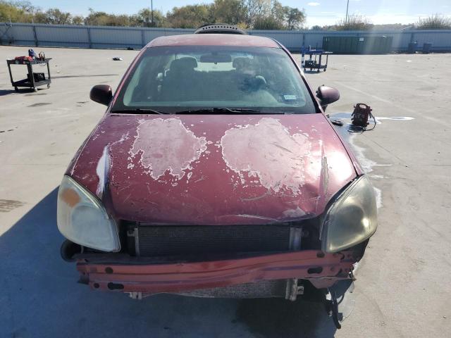 1G1AL58F487308611 - 2008 CHEVROLET COBALT LT RED photo 5