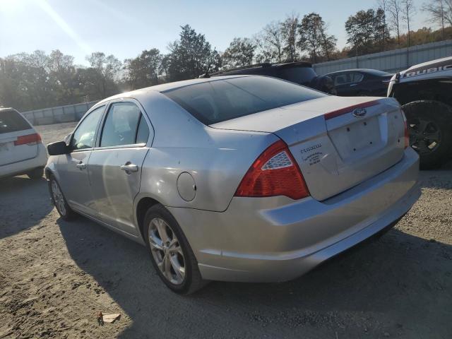 3FAHP0HA5CR131771 - 2012 FORD FUSION SE SILVER photo 2