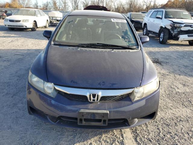 2HGFA16549H546620 - 2009 HONDA CIVIC LX BLUE photo 5