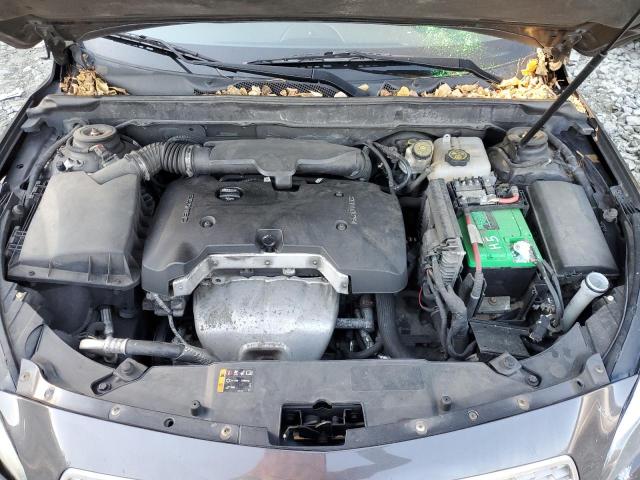 1G11H5SA9DF320624 - 2013 CHEVROLET MALIBU LTZ ნაცრისფერი ფოტო 11
