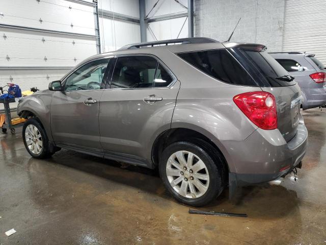 2CNFLNE52B6410503 - 2011 CHEVROLET EQUINOX LT BROWN photo 2