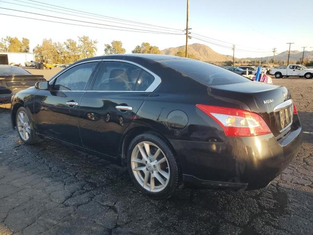 1N4AA5AP1BC813347 - 2011 NISSAN MAXIMA S BLACK photo 2