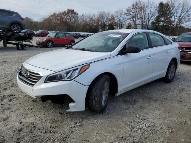 5NPE24AF7HH517689 - 2017 HYUNDAI SONATA SE WHITE photo 1