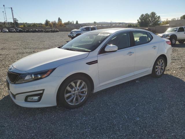 5XXGN4A7XFG423811 - 2015 KIA OPTIMA EX WHITE photo 1