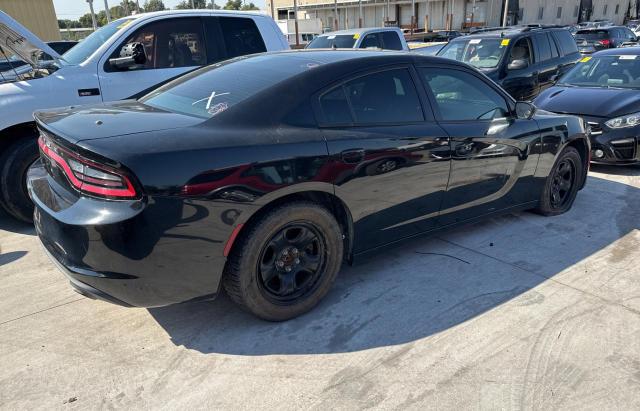 2C3CDXAT3GH356813 - 2016 DODGE CHARGER POLICE BLACK photo 4