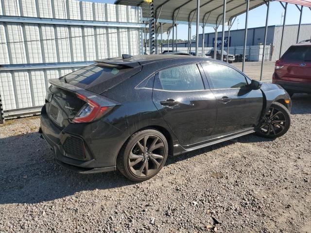 SHHFK7H48JU217446 - 2018 HONDA CIVIC SPORT შავი ფოტო 3