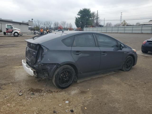 JTDKN3DU1C5469145 - 2012 TOYOTA PRIUS GRAY photo 3