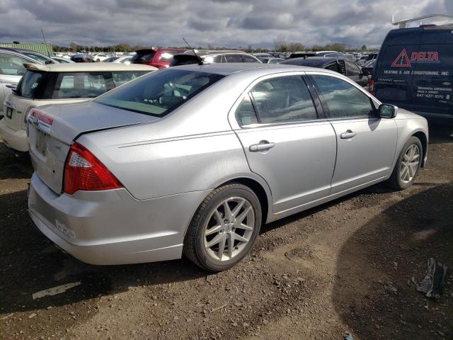 3FAHP0JA4BR207893 - 2011 FORD FUSION SEL SILVER photo 3