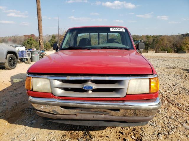 1FTCR10A5TUA17892 - 1996 FORD RANGER RED photo 5