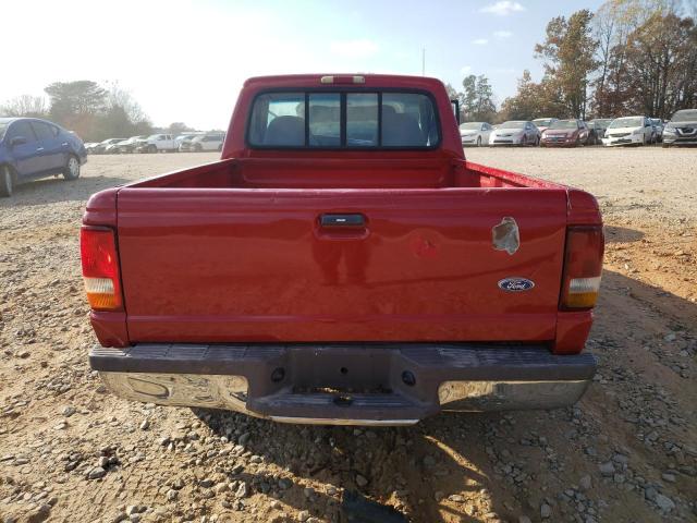 1FTCR10A5TUA17892 - 1996 FORD RANGER RED photo 6