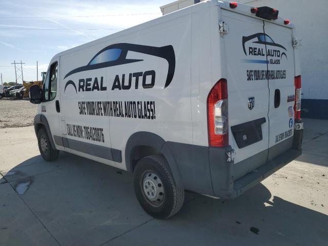 3C6TRVAG4JE107628 - 2018 RAM PROMASTER 1500 STANDARD WHITE photo 2