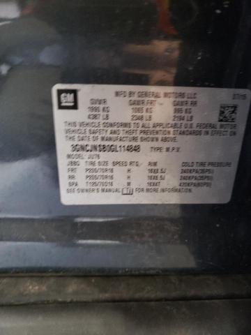 3GNCJNSB0GL114848 - 2016 CHEVROLET TRAX LS CHARCOAL photo 12