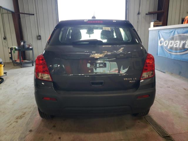 3GNCJNSB0GL114848 - 2016 CHEVROLET TRAX LS CHARCOAL photo 6